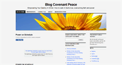 Desktop Screenshot of blog.covenantpeace.com