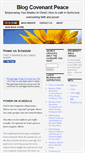 Mobile Screenshot of blog.covenantpeace.com